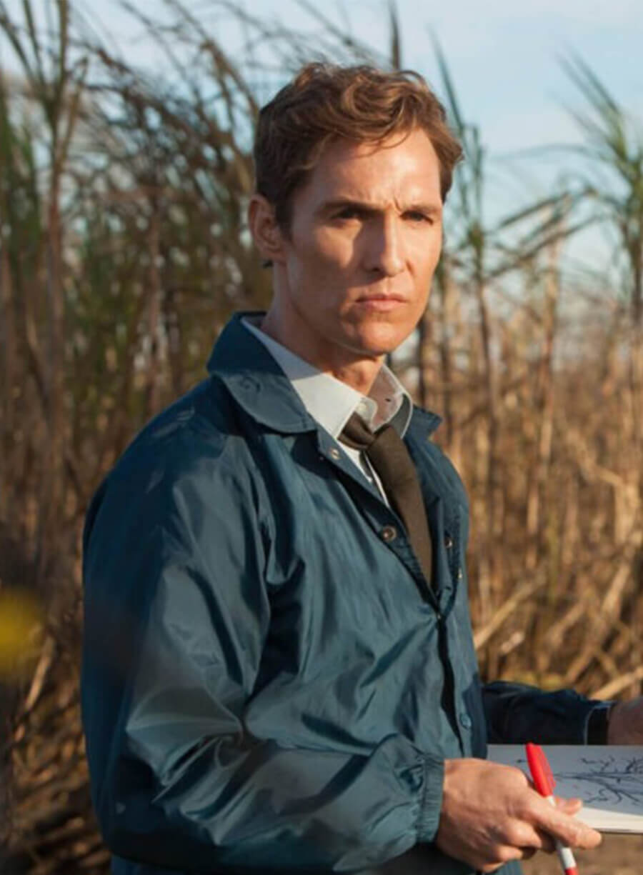 True Detective S01 Rustin Cohle Blue Jacket