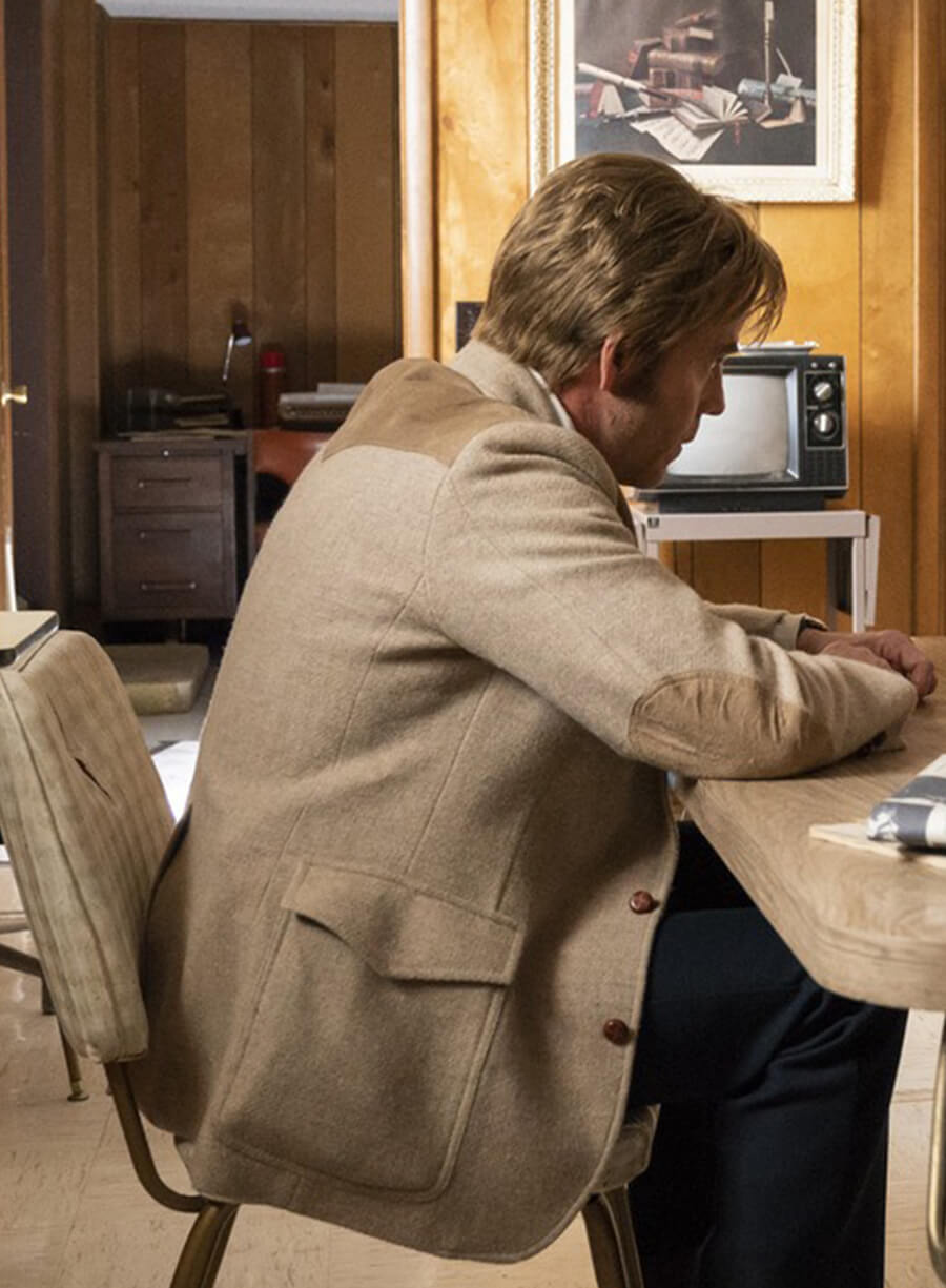 True Detective Stephen Dorff Detective Ronald West Beige Blazer