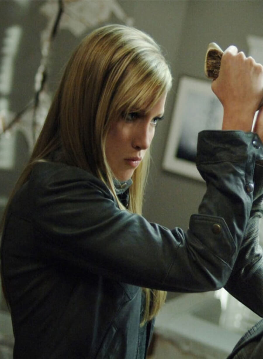 Tv series Supernatural Ruby Leather Jacket