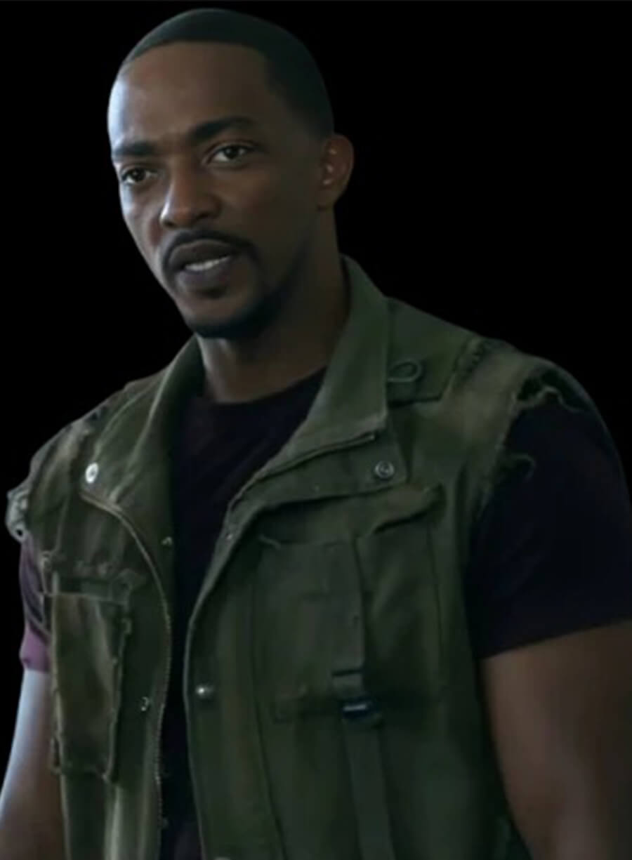 Twisted Metal S02 Anthony Mackie Green Vest