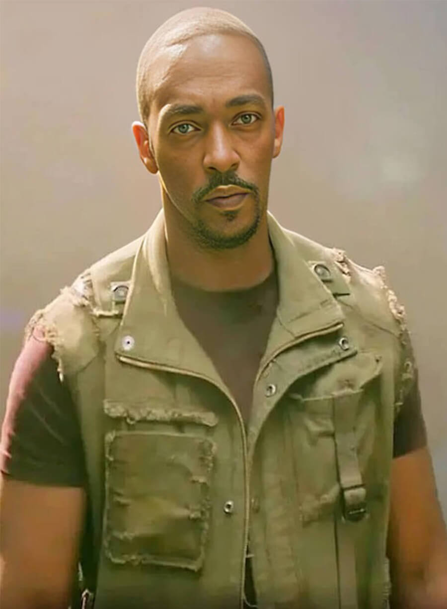 Twisted Metal S02 Anthony Mackie Green Vest
