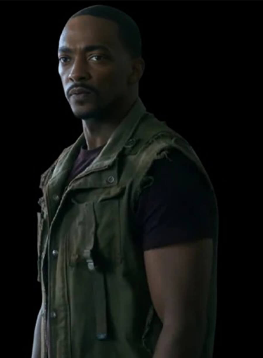Twisted Metal S02 Anthony Mackie Green Vest