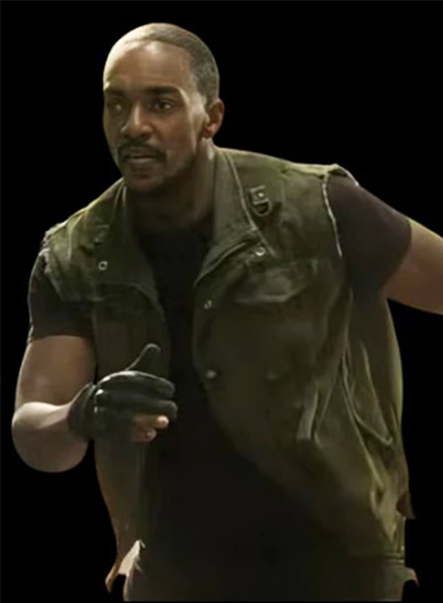 Twisted Metal S02 Anthony Mackie Green Vest