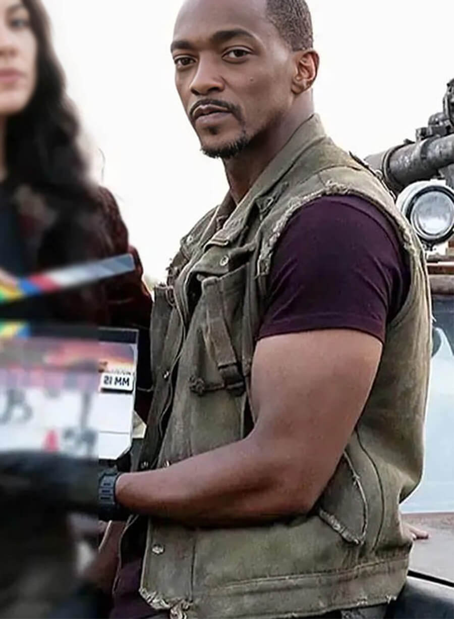 Twisted Metal S02 Anthony Mackie Green Vest