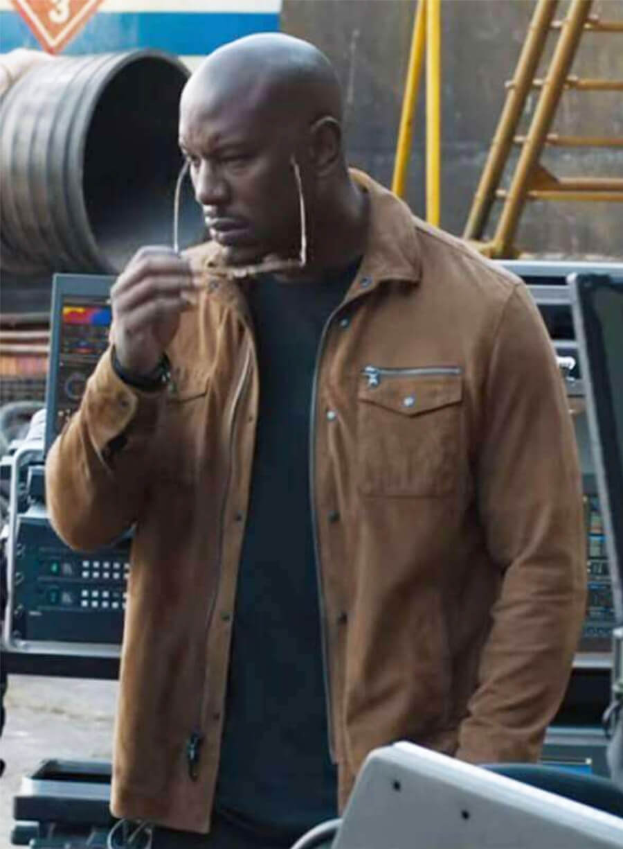 Tyrese Gibson Fast & Furious 9 Roman Brown Jacket
