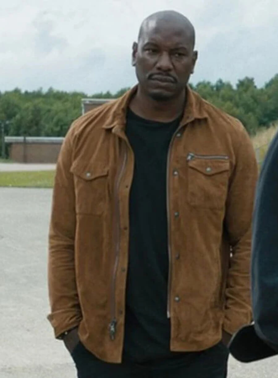 Tyrese Gibson Fast & Furious 9 Roman Brown Jacket