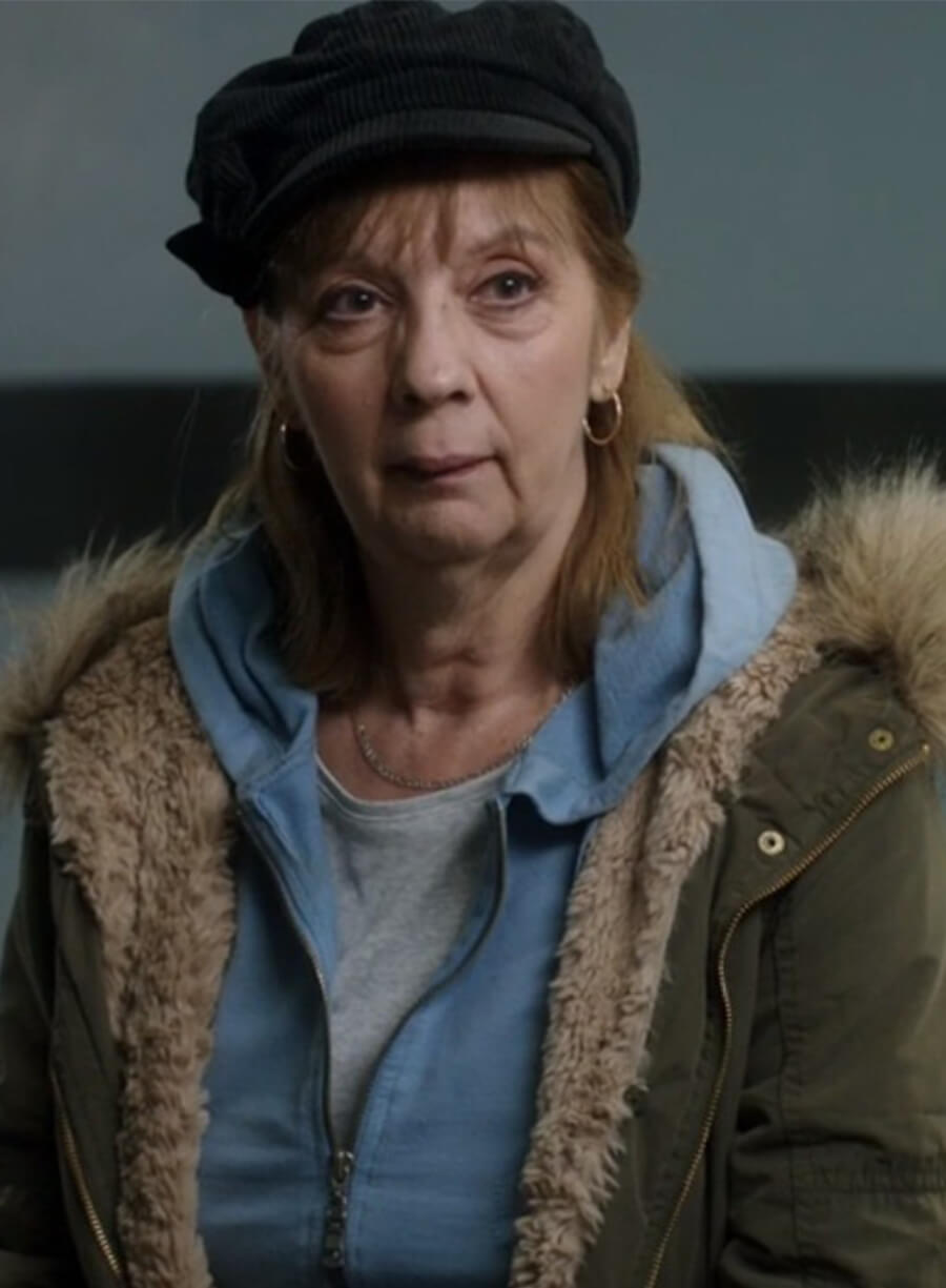 Unforgotten Lizzie Wilton Green Parka Jacket