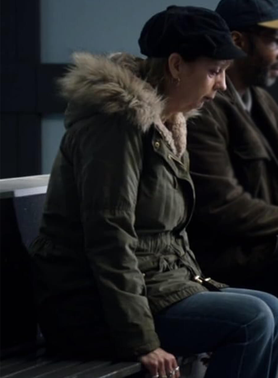 Unforgotten Lizzie Wilton Green Parka Jacket