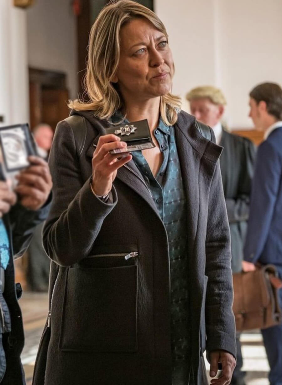 Unforgotten Nicola Walker DCI Cassie Stuart Grey Jacket