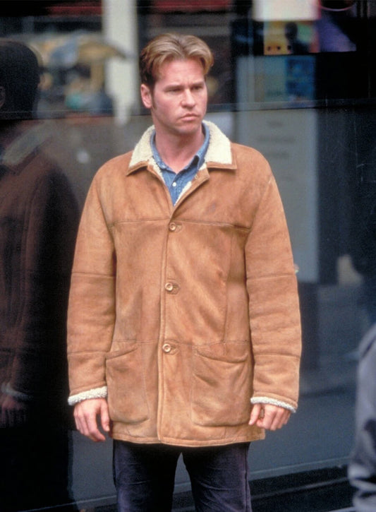 Val Kilmer At First Sight Virgil Adamson Brown Suede Jacket