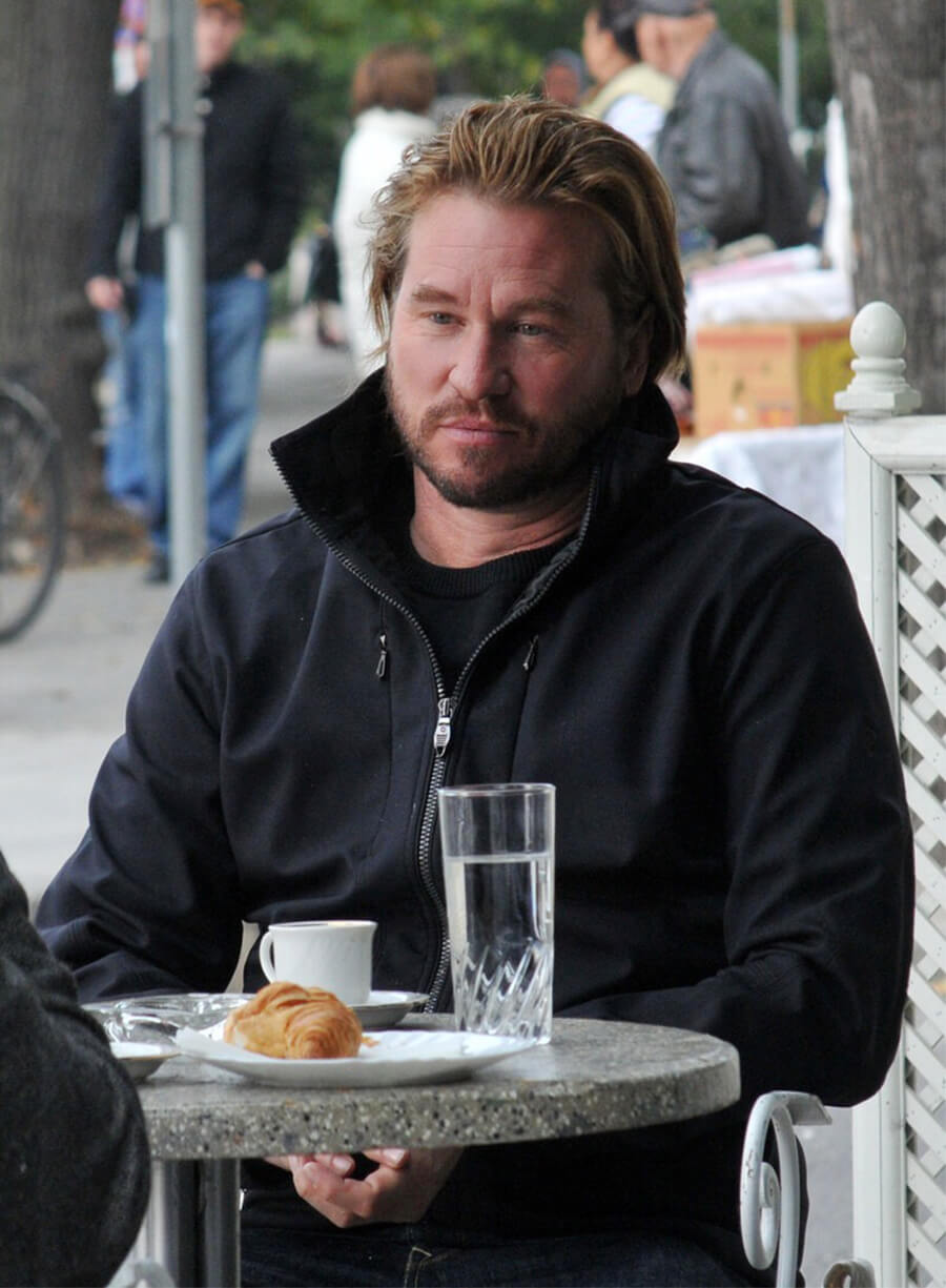 Val Kilmer Double Identity Black Jacket