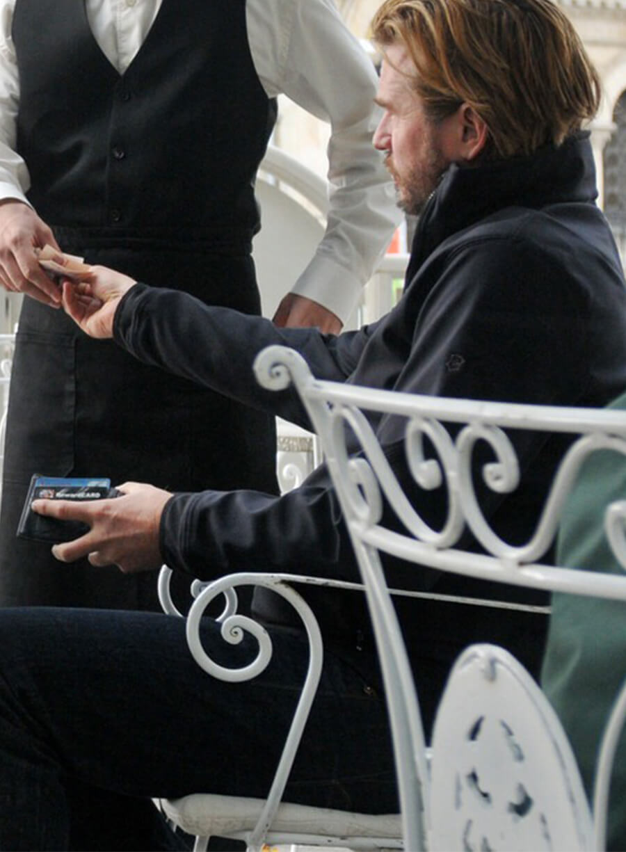 Val Kilmer Double Identity Black Jacket