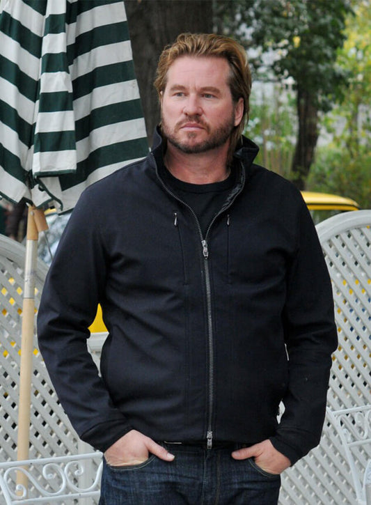 Val Kilmer Double Identity Black Jacket