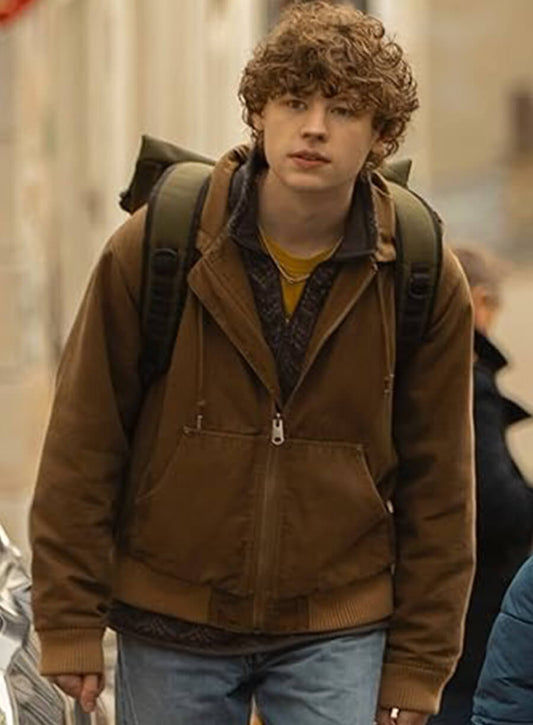 Van Crosby The Family Plan 2 Kyle Morgan Brown Jacket