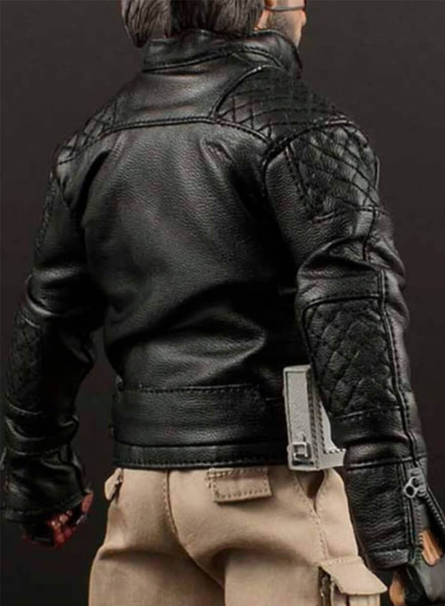 Venom Snake Metal Gear Solid 5 Game Black Leather Jacket