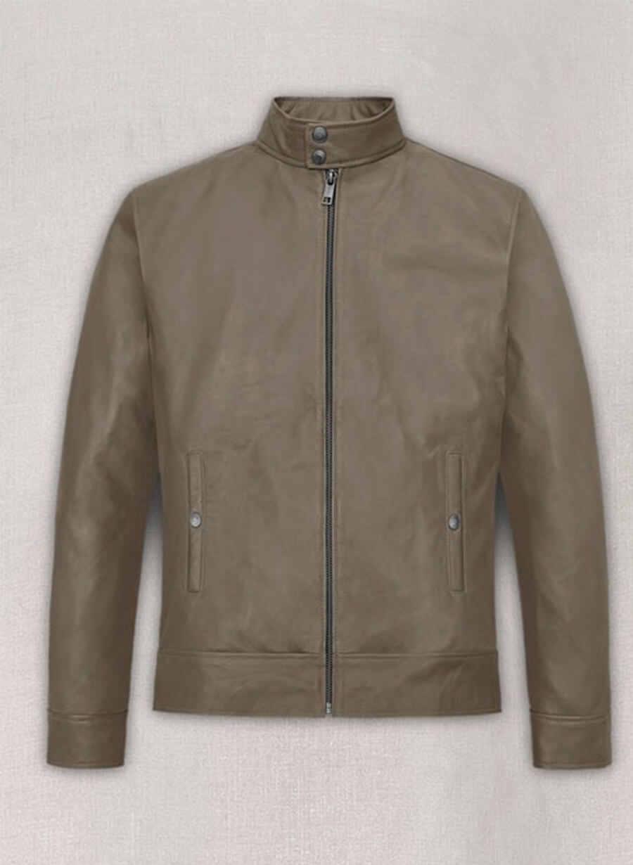 Vin Diesel Leather Grey Jacket