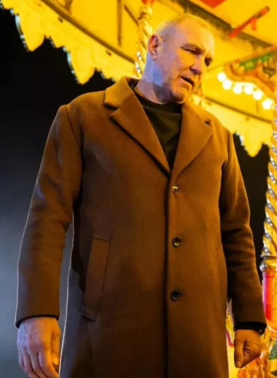 Vinnie Jones Reckless 2026 Trent Brown Wool Coat