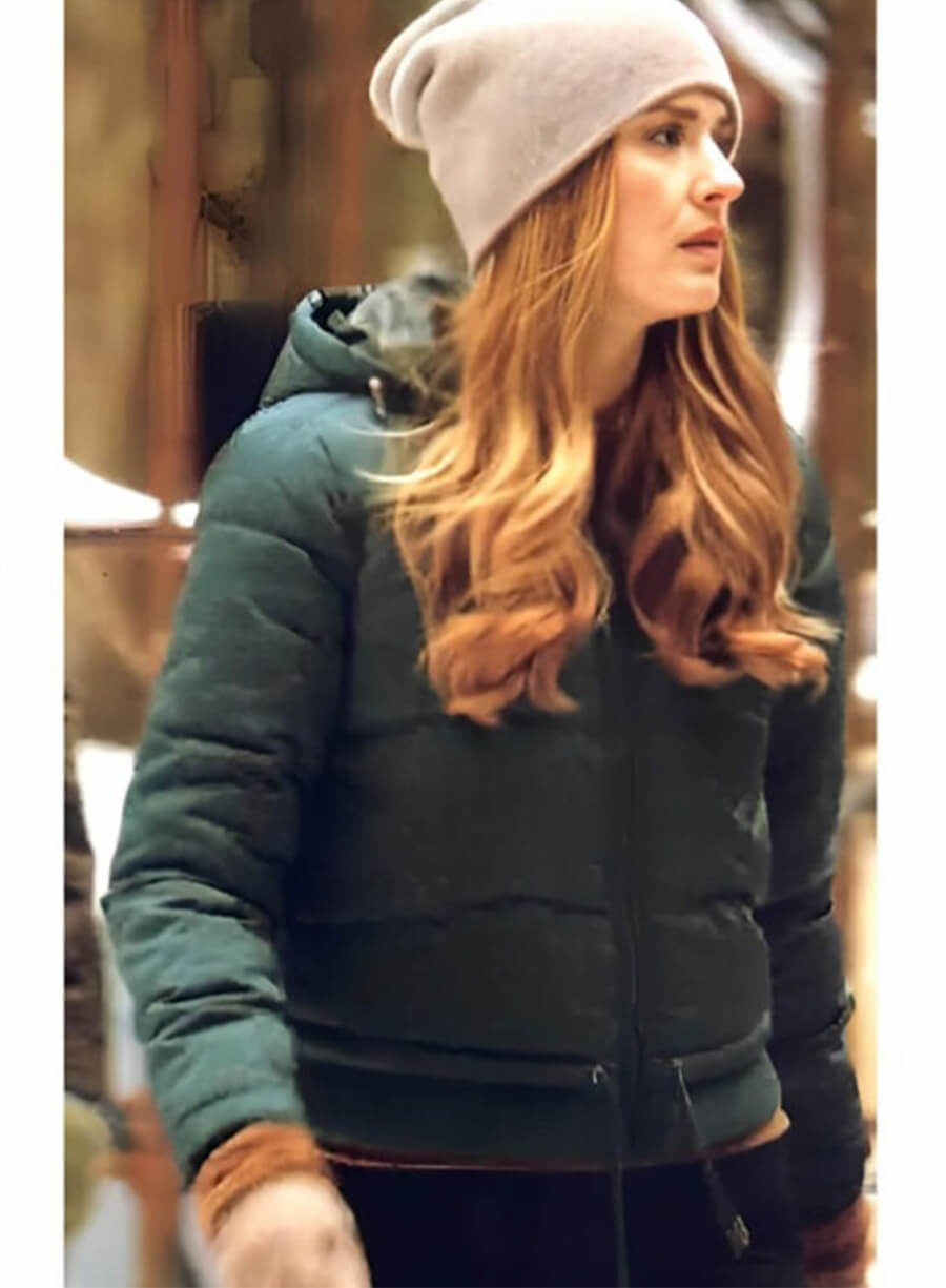 Virgin River Melinda Monroe Green Puffer Jacket