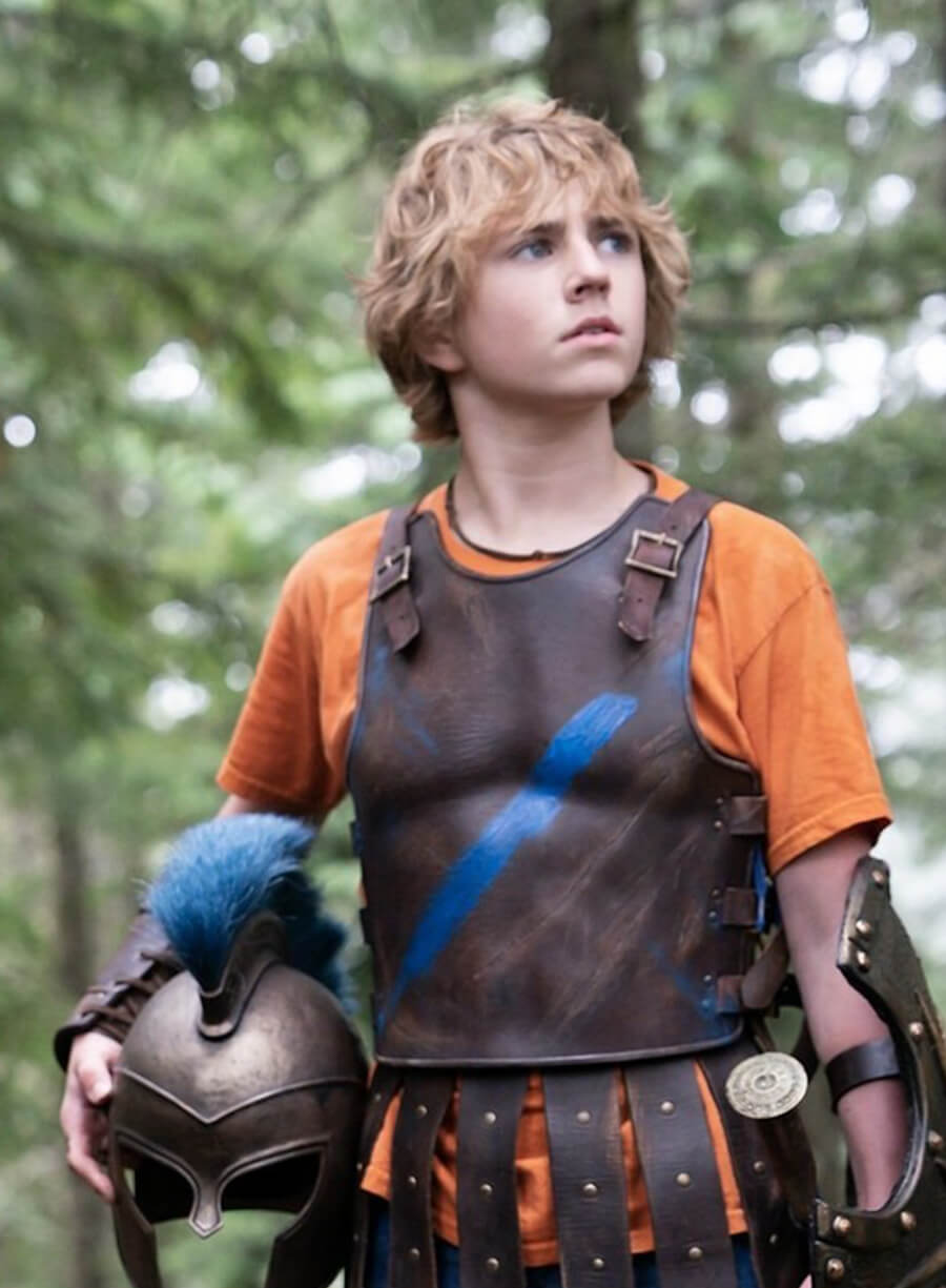 Walker Scobell Percy Jackson and the Olympians 2023 Leather Vest