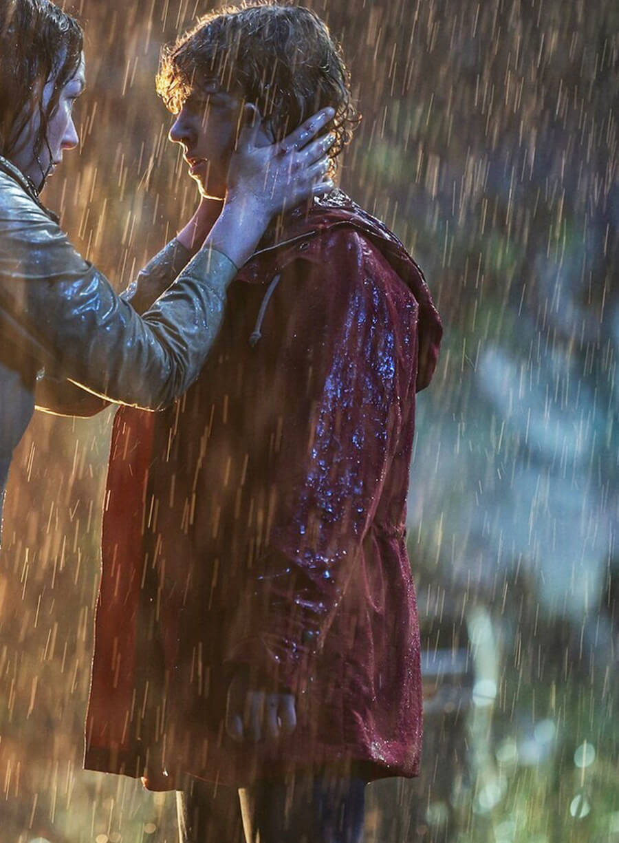 Walker Scobell Percy Jackson and the Olympians Red Jacket