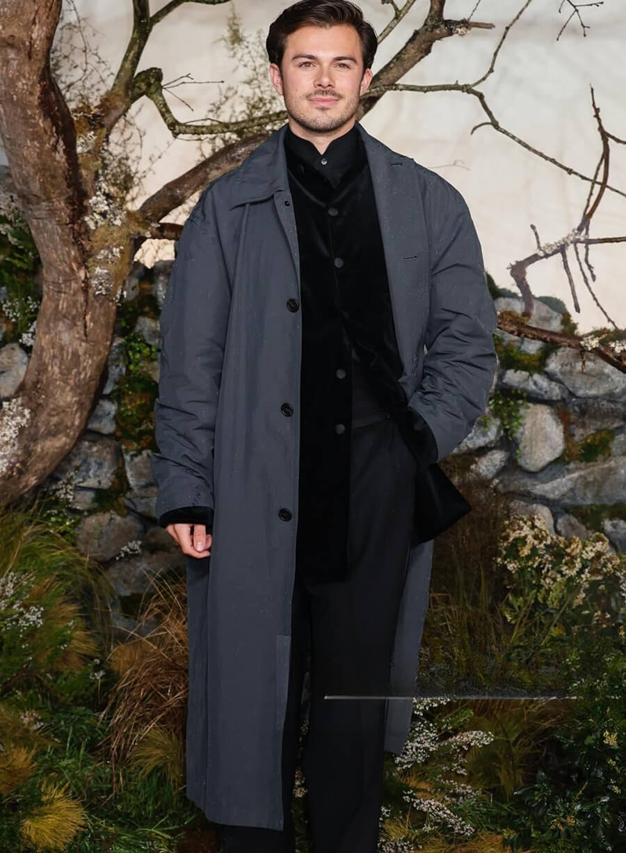 Wuthering Heights 2026 Event Jack Edwards Coat 