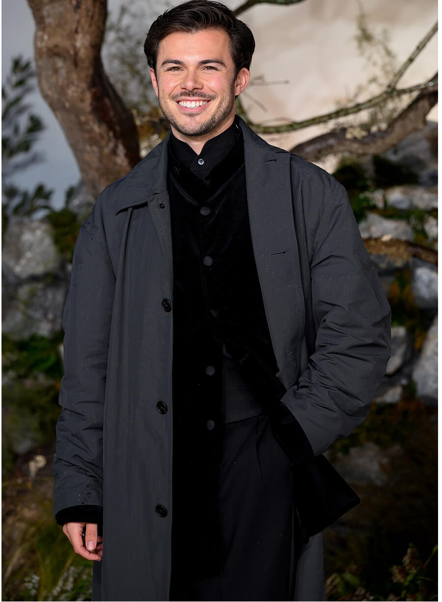 Wuthering Heights 2026 Event Jack Edwards Coat 