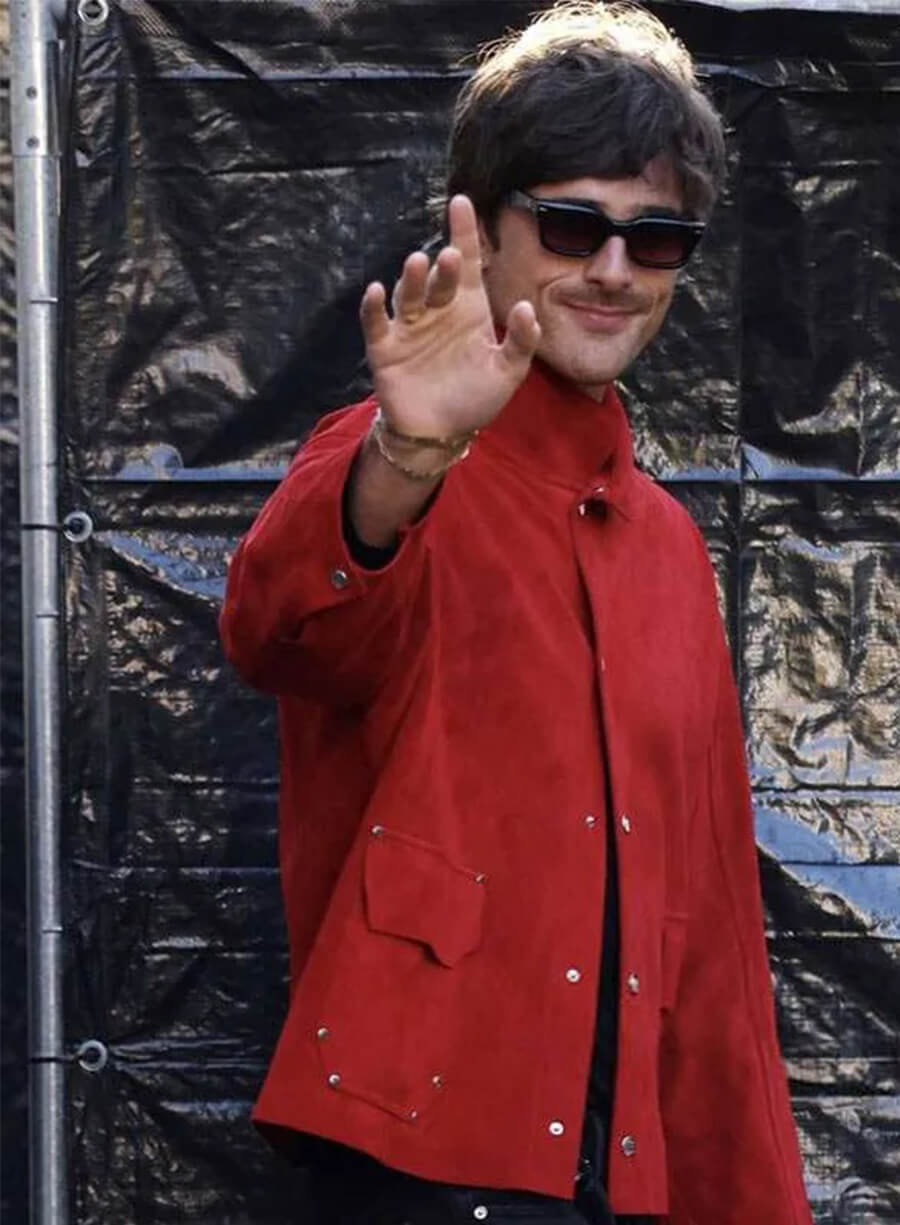 Wuthering Heights 2026 Event Jacob Elordi Red Jacket