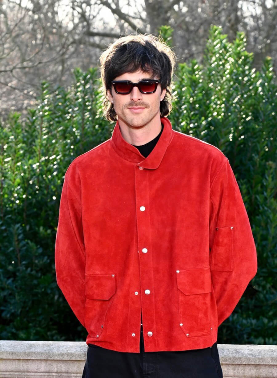 Wuthering Heights 2026 Event Jacob Elordi Red Jacket