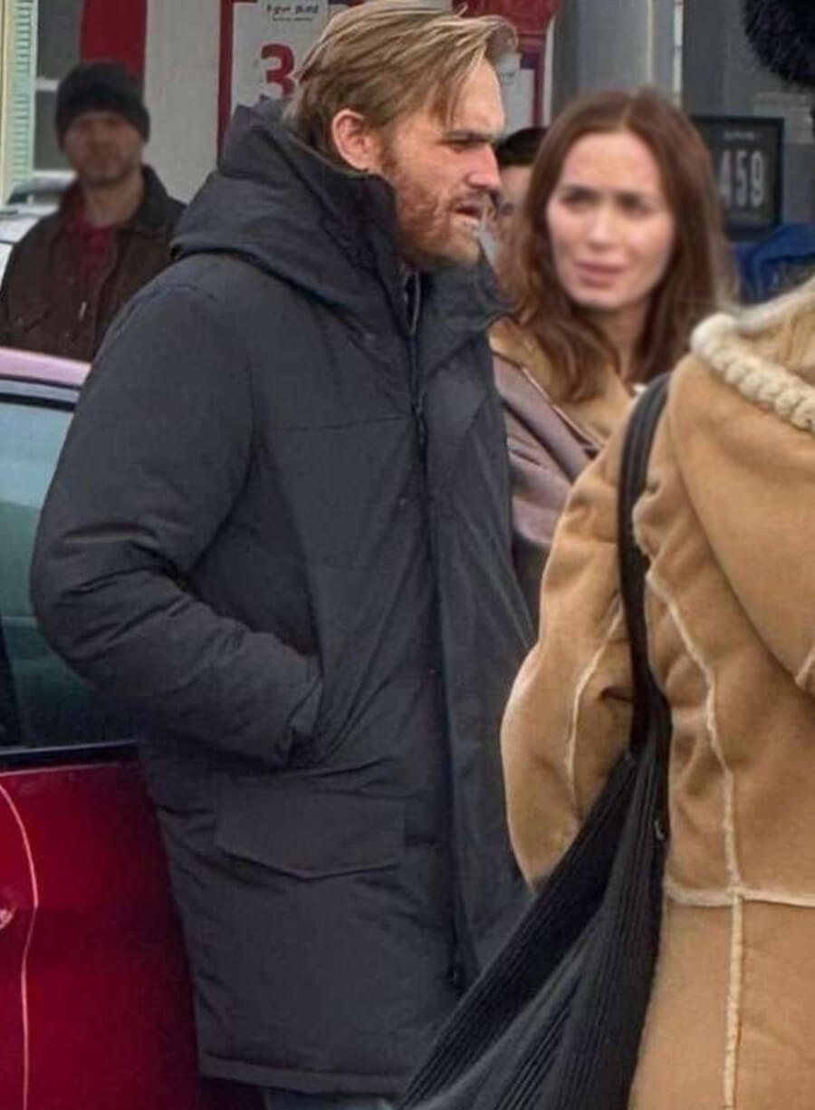 Wyatt Russell Disclosure Day 2026 Jackson Black Coat