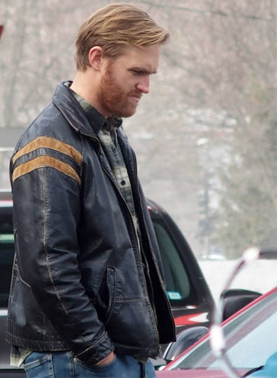 Wyatt Russell Disclosure Day 2026 Jackson Leather Jacket