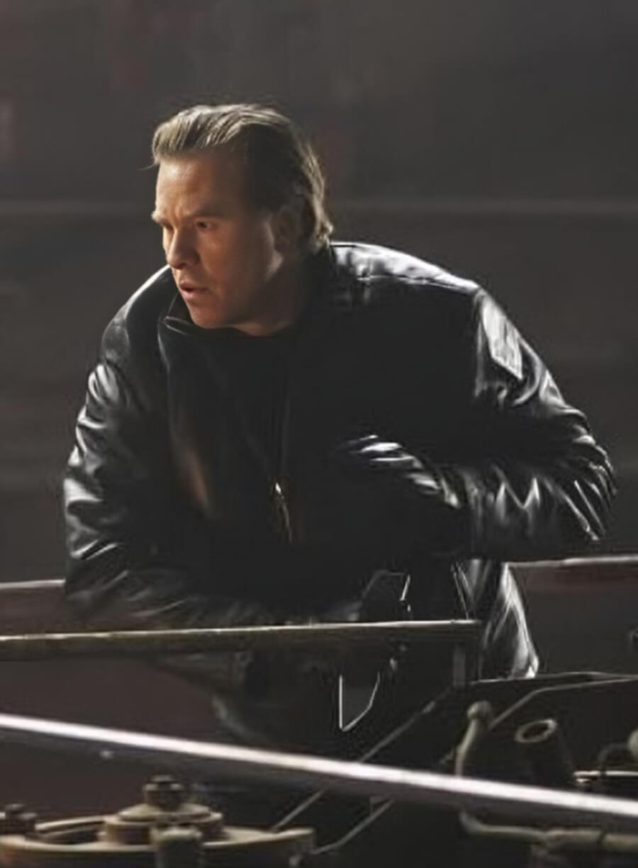 XIII: The Conspiracy Val Kilmer Black Leather Jacket