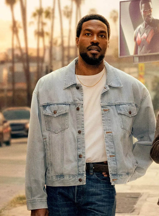 Yahya Abdul-Mateen Wonder Man Simon Williams Denim Jacket
