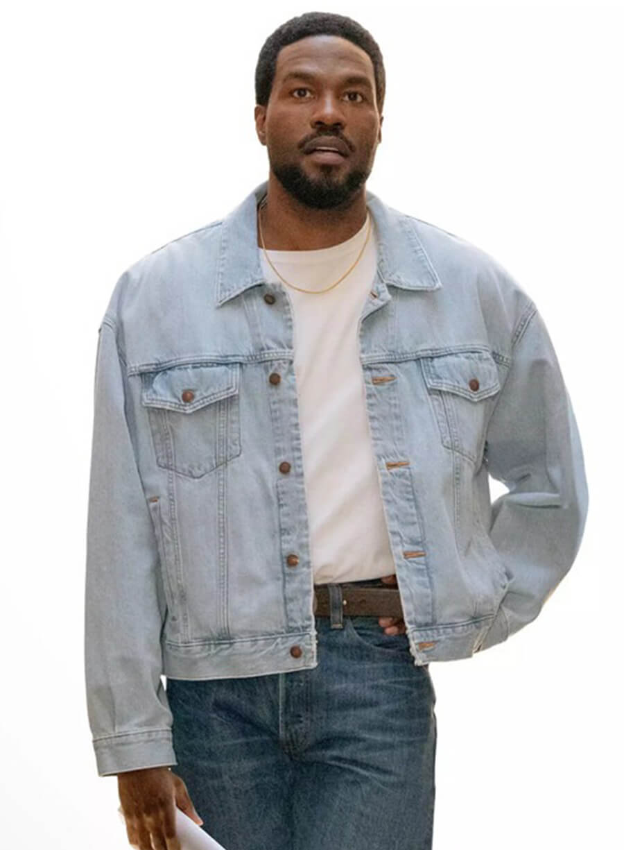 Yahya Abdul-Mateen Wonder Man Simon Williams Denim Jacket