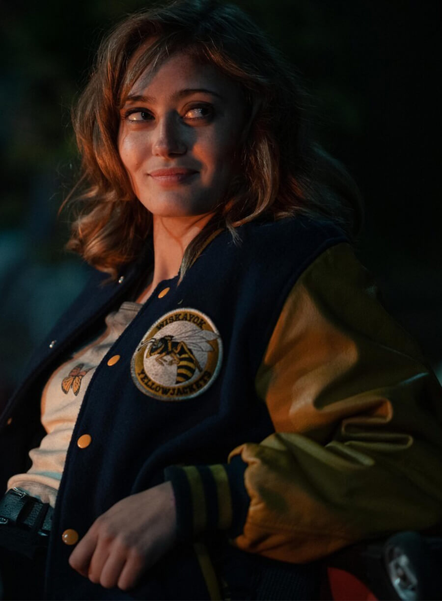Yellowjackets Ella Purnell Jackie Varsity Jacket 
