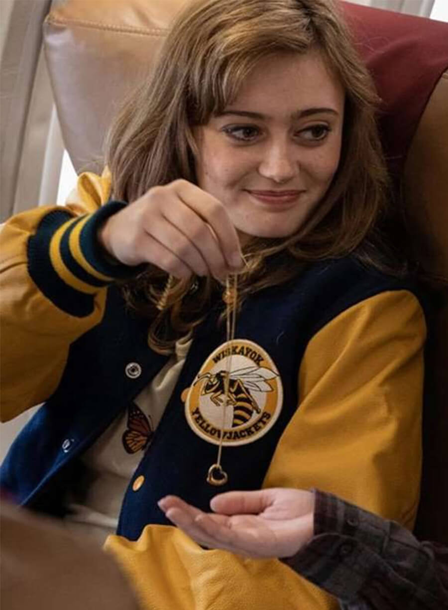 Yellowjackets Ella Purnell Jackie Varsity Jacket 