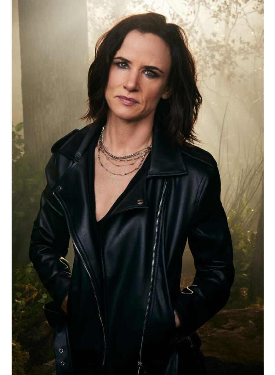 Yellowjackets Juliette Lewis Natalie Black Leather Jacket
