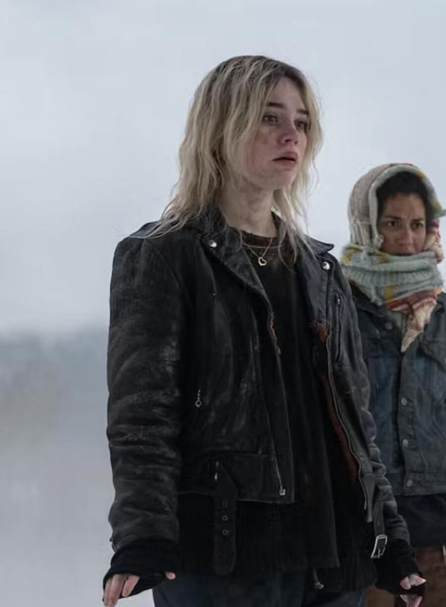 Yellowjackets Sophie Thatcher Young Natalie Leather Jacket