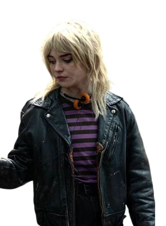 Yellowjackets Sophie Thatcher Young Natalie Leather Jacket