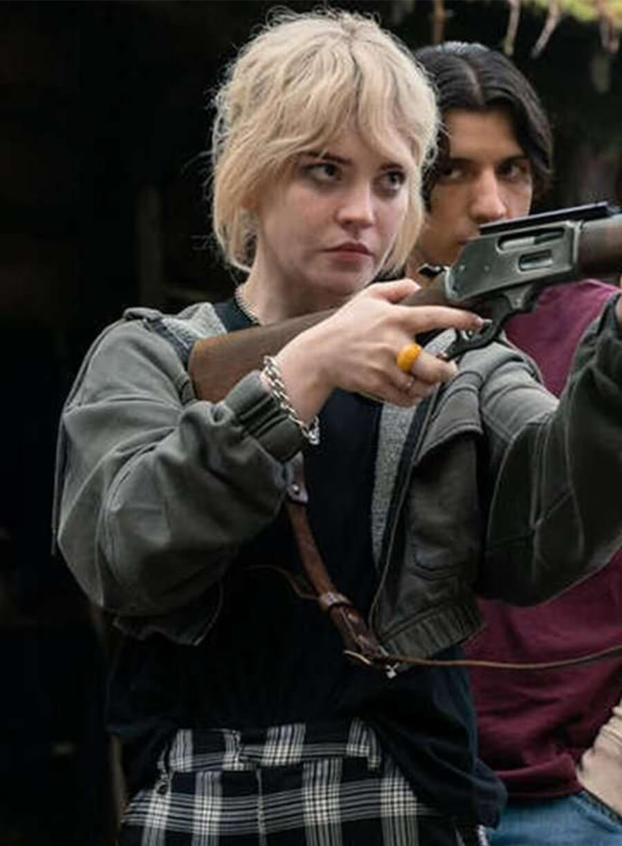 Yellowjackets Teen Sophie Thatcher Natalie Cropped Jacket