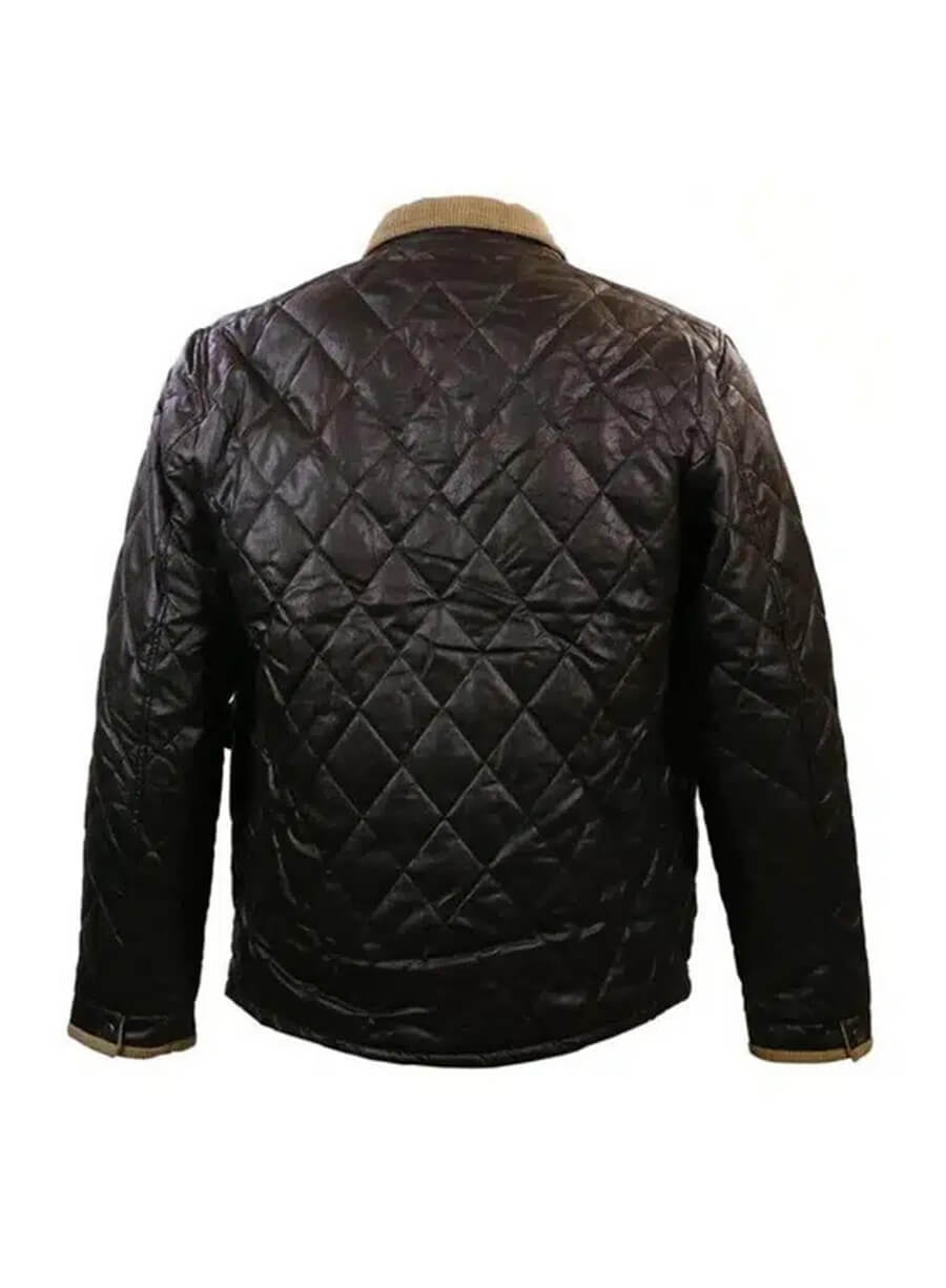 Yellowstone John Dutton Black Quilted Jacket