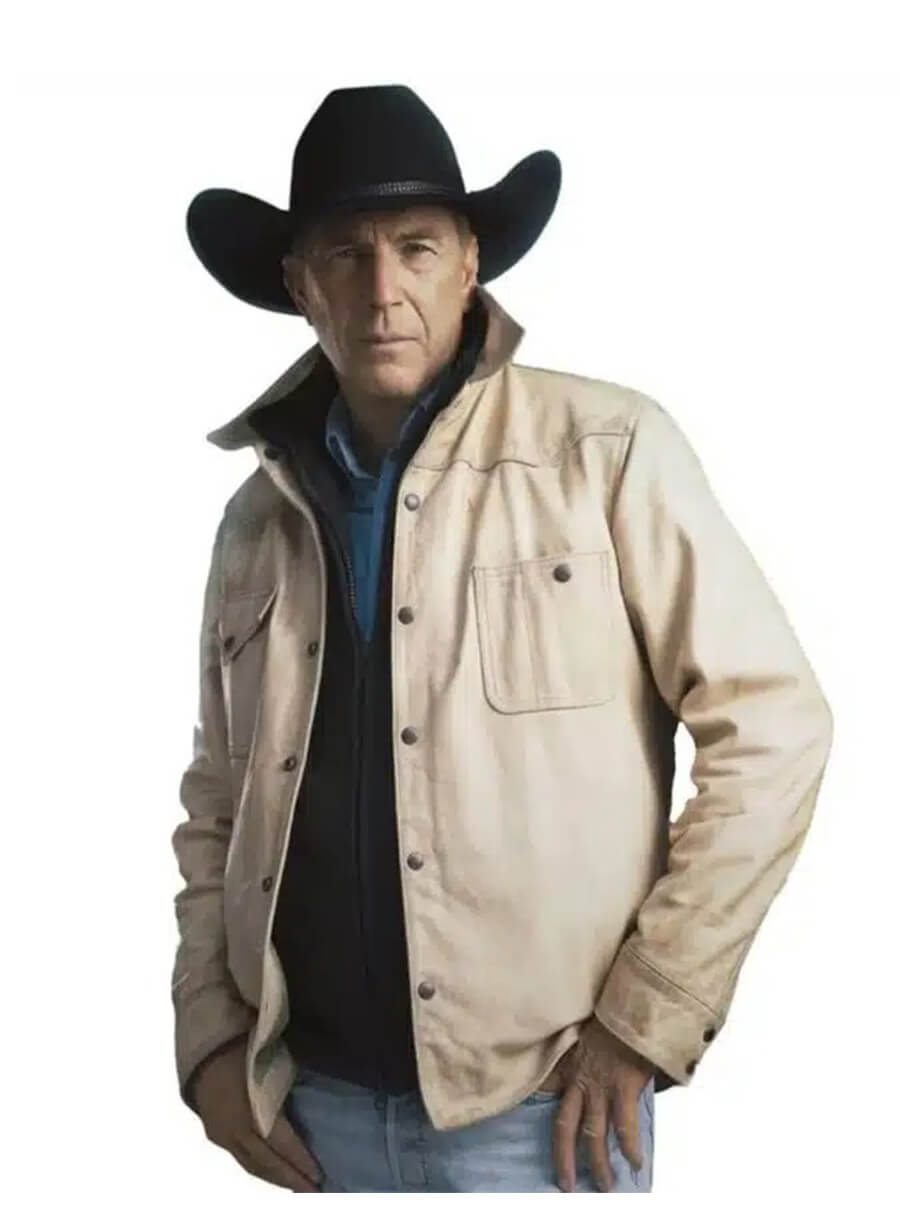 Yellowstone John Dutton Season 5 White Jacket