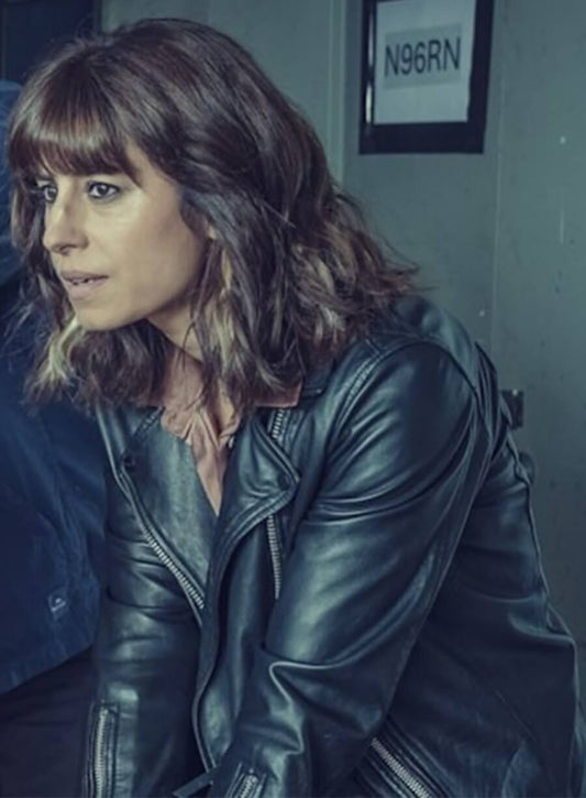 Zahra Ahmadi Betrayal 2026 Mehreen Askari-Evans Leather Jacket 