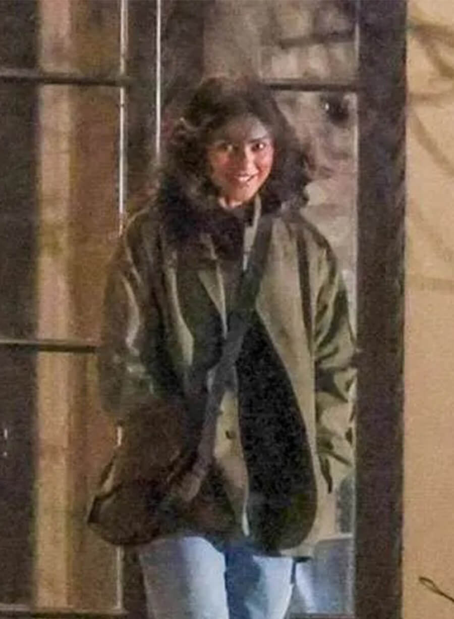 Zendaya The Drama 2026 Emma Harwood Green Jacket