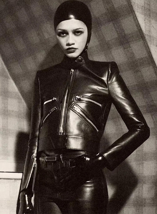 Zendaya The Drama 2026 Emma Harwood Leather Jacket