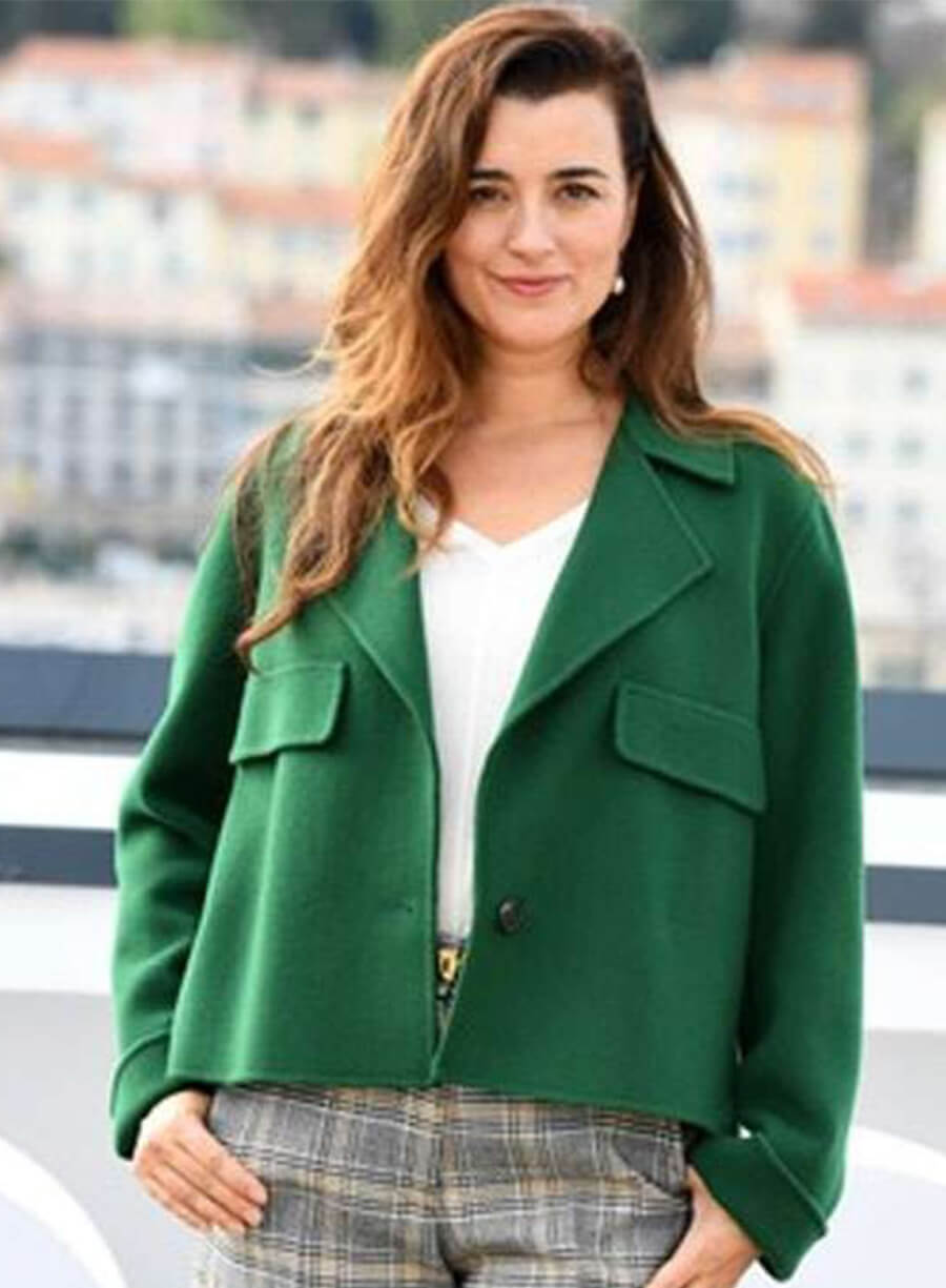 Ziva David NCIS: Tony & Ziva Cote de Pablo Green Jacket