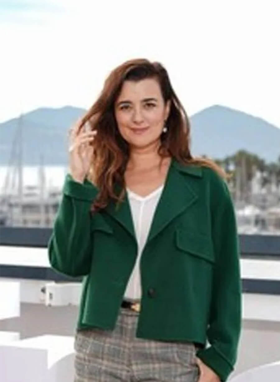 Ziva David NCIS: Tony & Ziva Cote de Pablo Green Jacket