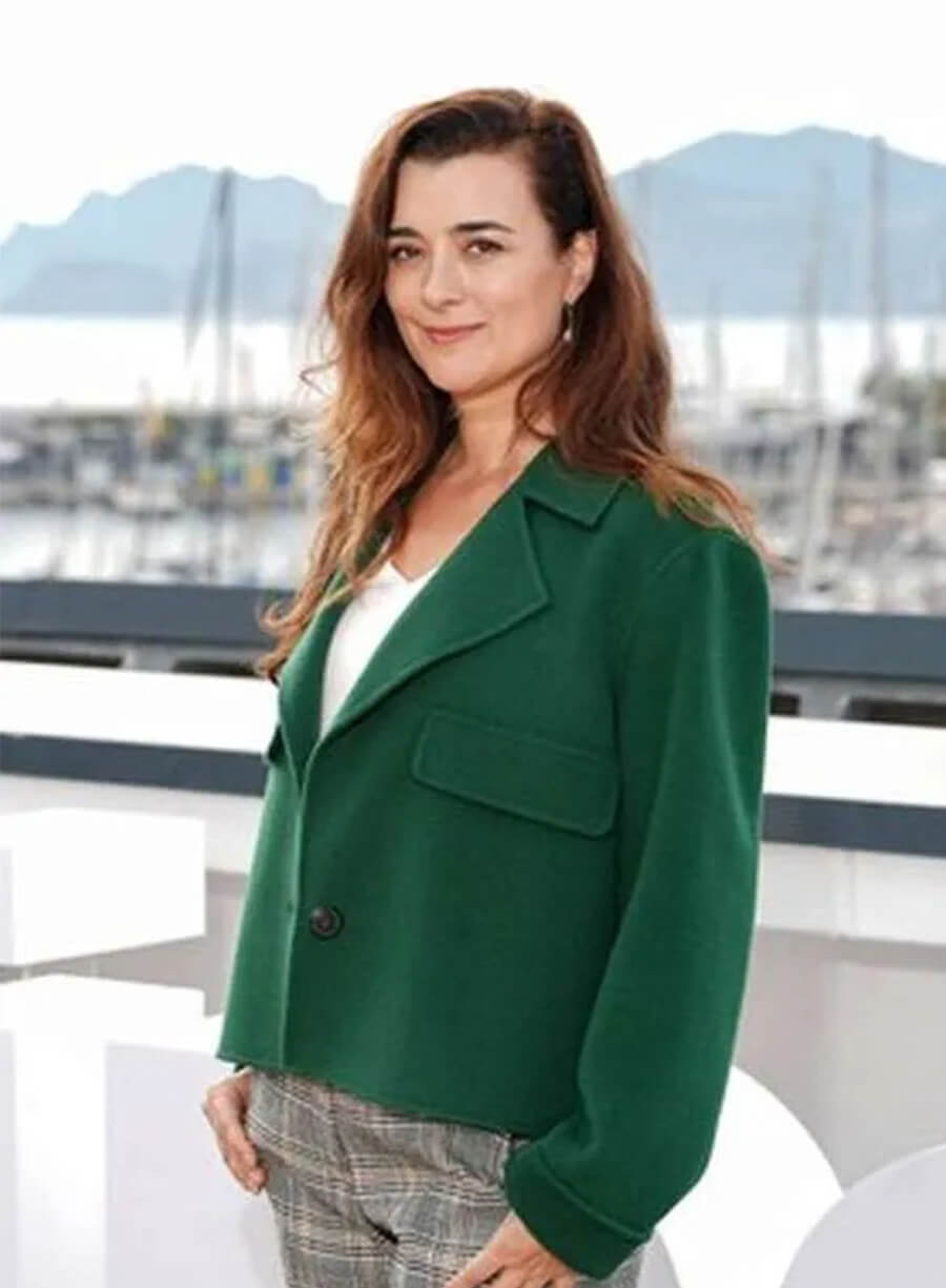 Ziva David NCIS: Tony & Ziva Cote de Pablo Green Jacket