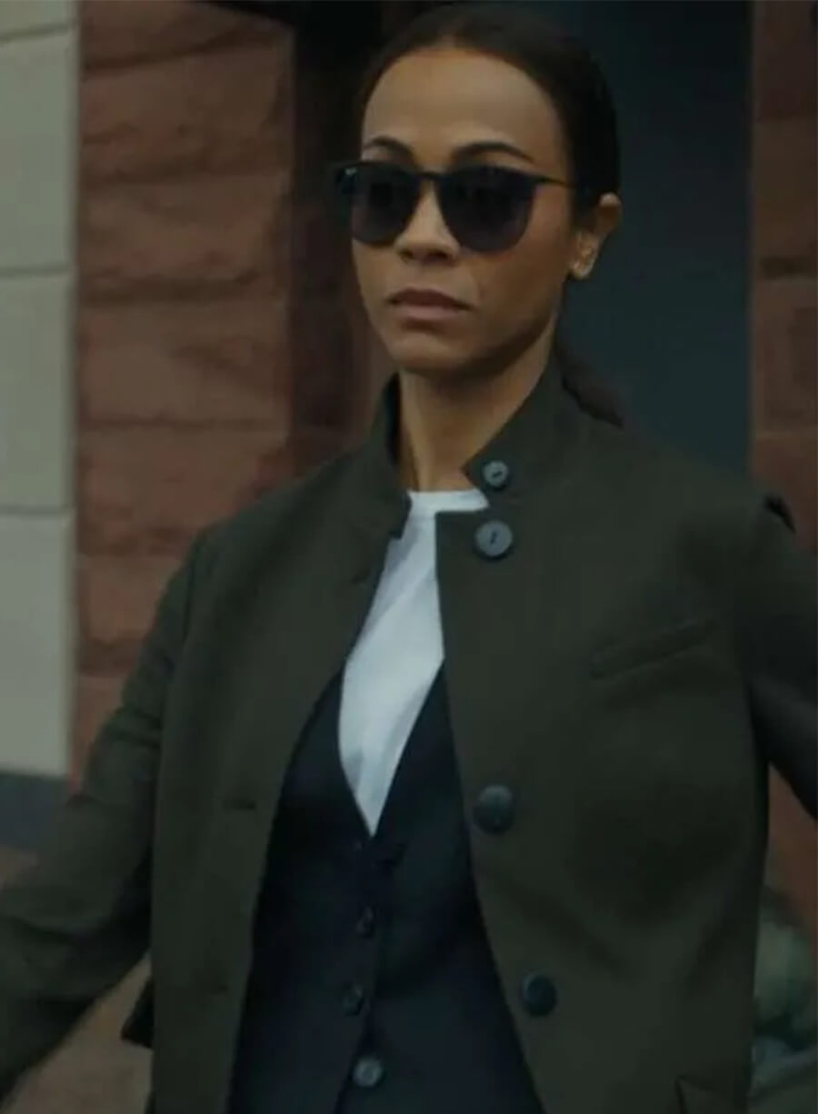 Zoe Saldana Special Ops Lioness Joe Green Blazer
